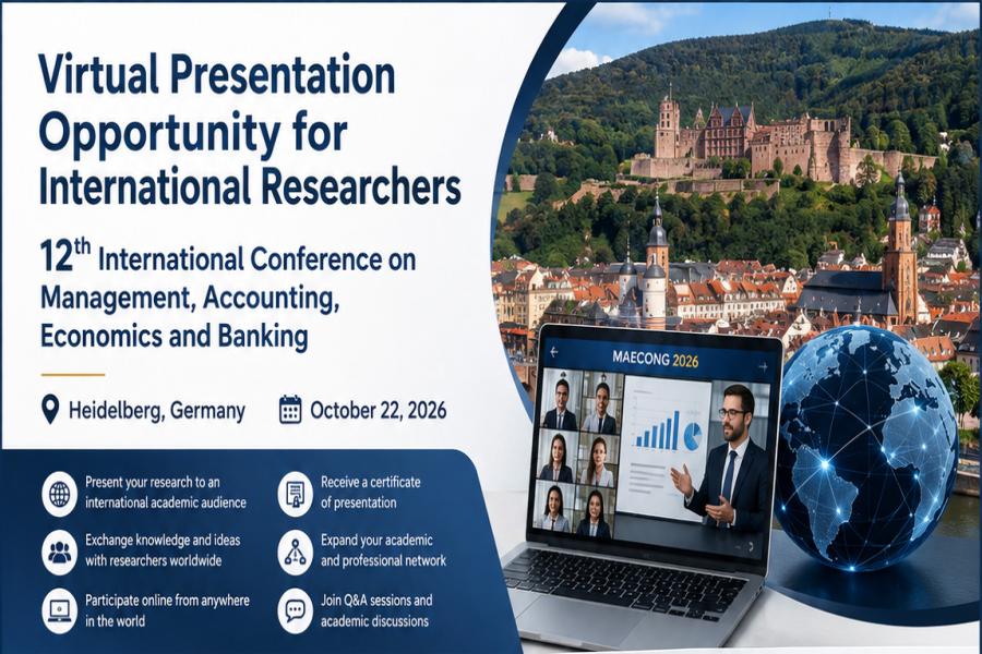 Virtual Presentation Opportunity for International Researchers