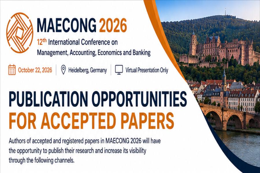 Publication Opportunities for Accepted Papers – MAECONG 2026